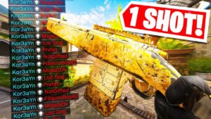 the BROKEN 1 SHOT RIFLE in Modern Warfare 2.. 😳