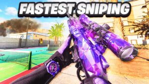 the FASTEST SNIPING on Modern Warfare 2 You'll EVER SEE.. (BEST SETTINGS)
