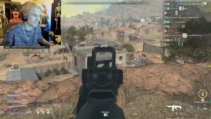 xQc Plays Call of Duty with Poke!