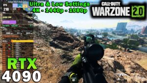 Call of Duty: WARZONE 2.0 BR | RTX 4090 | Ryzen 7 5800X3D | 4K - 1440p - 1080p | Max & Low Settings