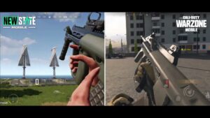 Call of Duty Warzone Mobile VS New State Mobile Comparison