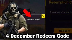 *NEW* 4 December New Redeemption Codes In Call Of Duty Mobile | New Redeem Code in Cod Mobile 2022