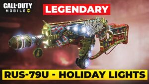 *NEW* LEGENDARY RUS-79u Holiday Lights Review in COD Mobile!