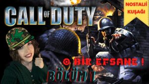 O BİR EFSANE I Call of Duty Türkçe Bölüm 1