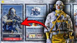 RECOMPENSAS GRATIS DO EVENTO LEVANDO TUDO PELO CAMINHO - CALL OF DUTY MOBILE