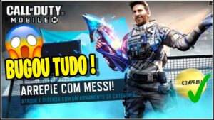 ROLETA DO MESSI BUGOU NO CALL OF DUTY MOBILE #codashop