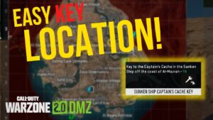 Sunken Ship Captain's Cache key LOCATION GUIDE | Call of Duty Warzone 2.0 DMZ