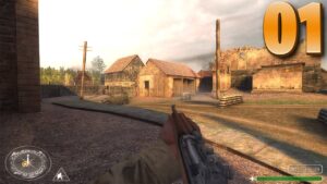 #1 ZACZYNAMY PIERWSZĄ CZĘŚĆ CALL OF DUTY!! (ZAGRAJMY w CALL OF DUTY 1 POLSKI GAMEPLAY)