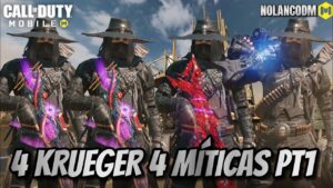 4 Krueger + 4 Míticas Pt 1 | CODM | Call of Duty Mobile