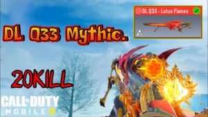 Buy the DL Q33 Skin | Solo vs Squad | Call of Duty Mobile 20kill
