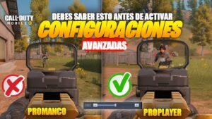 CONFIGURACIONES AVANZADAS QUE DEBES ACTIVAR DE LA NUEVA TEMPORADA | CALL OF DUTY MOBILE