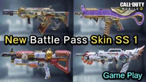 Call of Duty Mobile : สปอยสกินปืน Battle Pass (Season 1) !! (Gameplay)