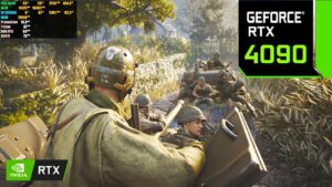 Call of Duty : WW2 RTX 4090 24GB ( 8K Maximum Settings )