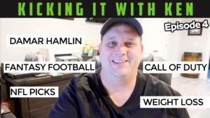 KICKING IT WITH KEN | Ep 4 | Damar Hamlin, Call of Duty, Fantasy Football