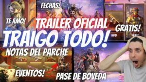 SALIO TODO! TRAILER - EVENTOS - PASE BOVEDA - NOTAS DEL PARCHE TEMPORADA 1! | COD Mobile | Rido