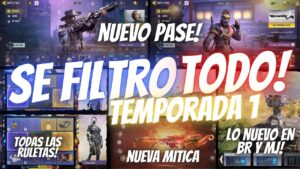 SE FILTRO TODO! PASE DE TEMPORADA 1 - RULETAS - DLQ MITICA - OPERADORES Y MAS! | COD Mobile | Rido
