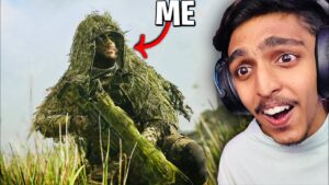 The Ultimate GHILLIE SUIT Sniping in Call of duty..!! 🔥