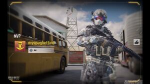 playing call of duty