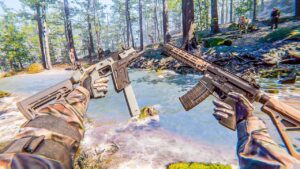 Call of Duty MW2 Weapons in VR