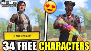 *NEW* How To Get 34 FREE Character Skins In Cod Mobile Season 2!