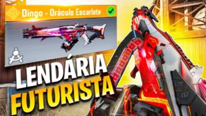 Nova Arma LENDÁRIA FUTURISTA do COD MOBILE (Dingo com Classe)