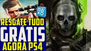 SÓ PEGAR !! RESGATE AGORA DE GRAÇA no PS4 !! E Call Of Duty 2023 e NOVA TEMPORADA DO MW2 E MAIS !!