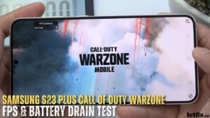 Samsung Galaxy S23 Plus Call of Duty Warzone Mobile Gaming test