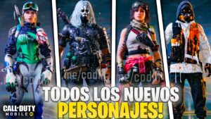 TODOS los NUEVOS PERSONAJES de la TEMPORADA 2 de COD MOBILE | NUEVA ACTUALIZACIÓN | Lobo Jz