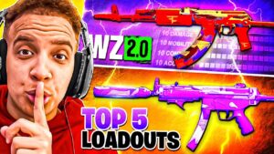 Top 5 BEST Meta Loadouts in Warzone! (Best Class Setups)