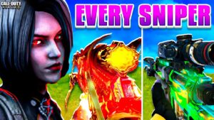 110 KILLS while using EVERY SNIPER in Call of Duty Mobile Battle Royale