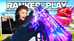 8 Year Old GOES CRAZY in RANKED PLAY MW2 🤯