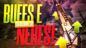 CALL OF DUTY MOBILE - BUFFS E NERFS TEMPORADA 3