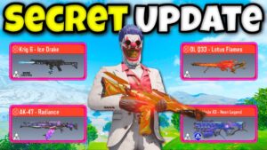 COD MOBILE SECRET UPDATE to ALL MYTHIC GUNS 🤫
