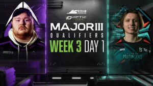 Call of Duty League Major III Qualifiers Week 3 | Day 1