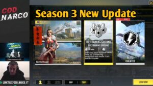 CoD Narco Reaction On Season 3 Update Call Of Duty Mobile | CODM Season 3 Update
