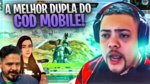 JACKSON E AIKA EMOCIONOU TODO MUNDO NA LIVE 😱😱 / CALL OF DUTY MOBILE BR