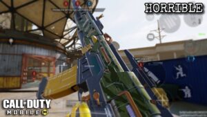 La PEOR mira de hierro en un FUSIL - Call Of Duty Mobile