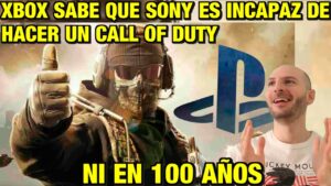 MICROSOFT SABE QUE SONY ES INCAPAZ DE HACER UN CALL OF DUTY EN 10 O EN 100 AÑOS - Sasel