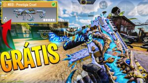 PEGUEI A LENDÁRIA *GRÁTIS* MX9 PRESTÍGIO CRUEL NO CALL OF DUTY MOBILE