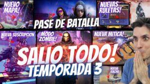 SALIO TODO! PASE TEMPORADA 3 - RULETAS - PERSONAJES - MODO ZOMBIE Y MAS! | COD Mobile | Rido