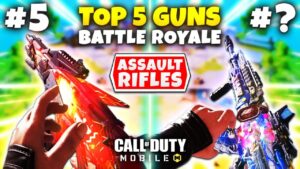 Top 5 BEST GUNS In SEASON 2 Battle Royale | Call Of Duty Mobile | 5 Best Assault Rifles In CODM BR