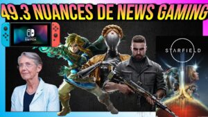 Zelda, 49.3, Spiderman 2,  Call Of Duty, Battlefield 2042, Sea of thieves, etc...