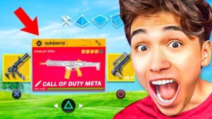 the HIDEEN WARZONE guns on Fortnite