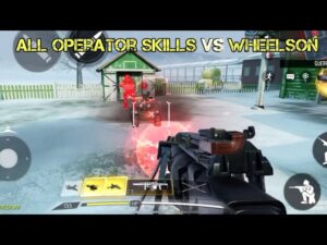 All Operator Skills vs Wheelson Scorestreak in COD Mobile | Call of Duty Mobile