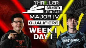 CALL OF DUTY LEAGUE MAJOR 4 QUALIFIERS WEEK 1 DAY 1