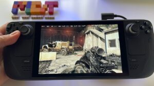 Call of Duty GHOSTS - 60 FPS extra high graphics - Steam Deck gameplay