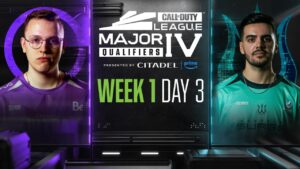 Call of Duty League Major IV Qualifiers | Week 1 Day 3