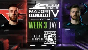 Call of Duty League Major IV Qualifiers | Week 3 Day 1