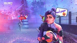 Jogando Call of Duty Mobile live BR+MJ