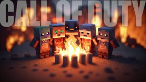 MINECRAFT CAMPSITE ZOMBIES (Call of Duty Zombies)